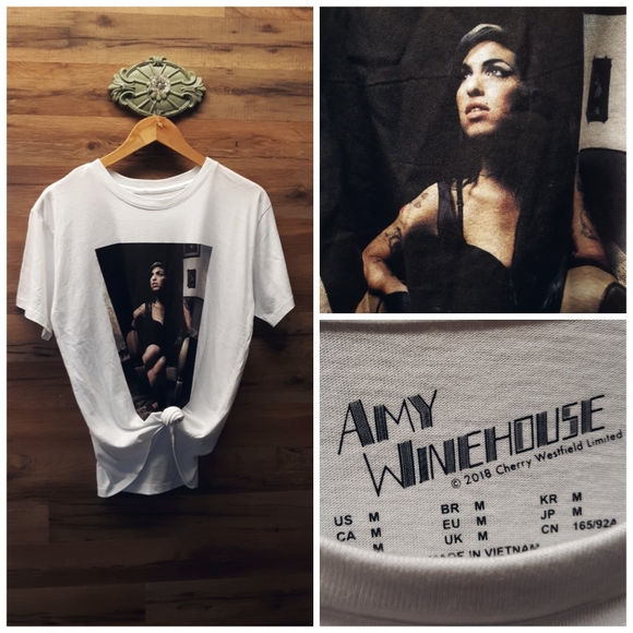 Amy Winehouse Tops - Amy Winehouse Tee